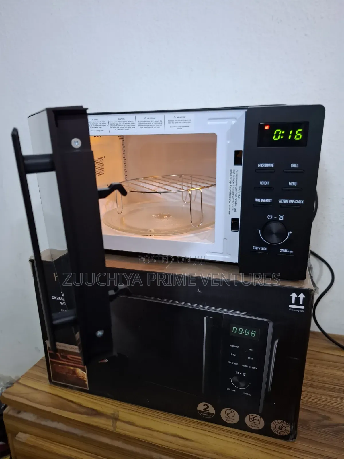 George Home 17.L Digital Microwave With Grill From UK 