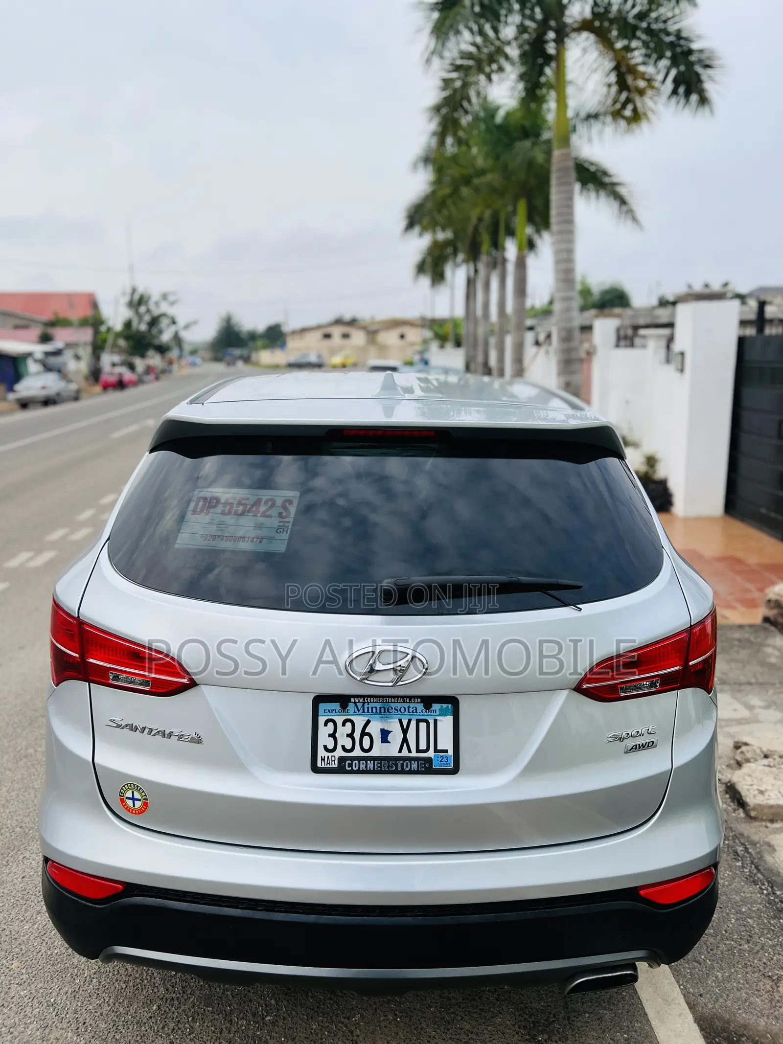 Hyundai Santa Fe Limited AWD 2016 Silver