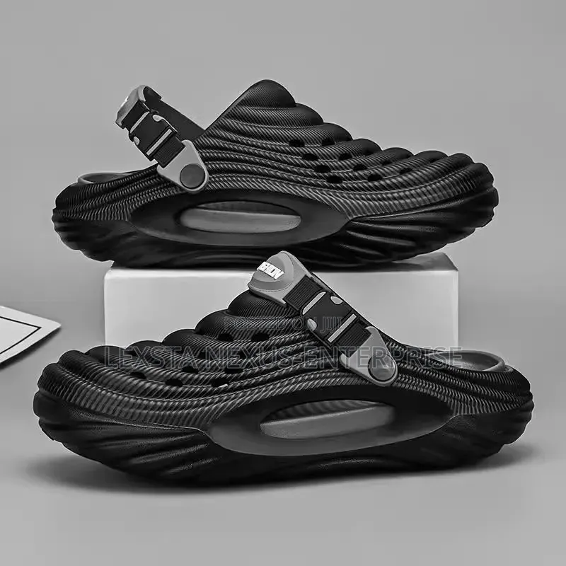 Black Crocs