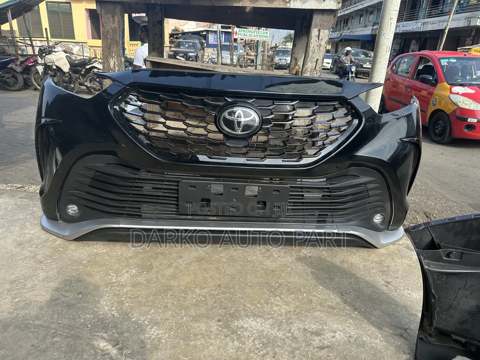 Toyota Highlighted 2021-2023 Front Bumper Complete Home Use
