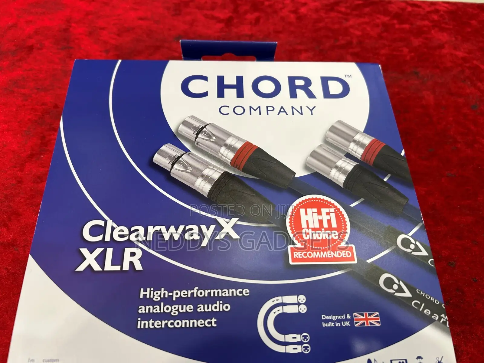 Chord Clearway X Aray Analogue Interconnects XLR Pair