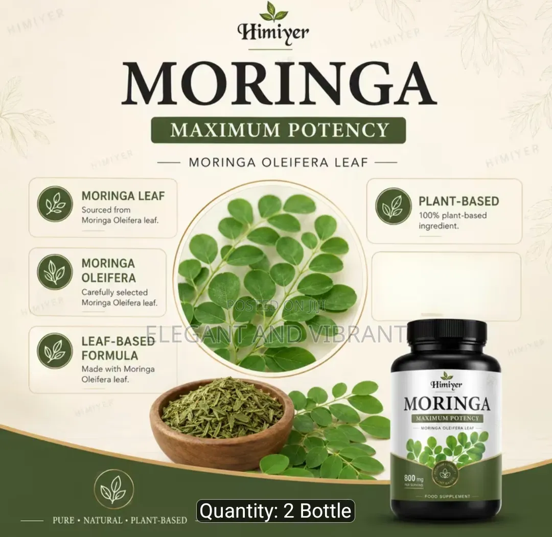 Moringa Capsules, 800mg, 60 Capsules