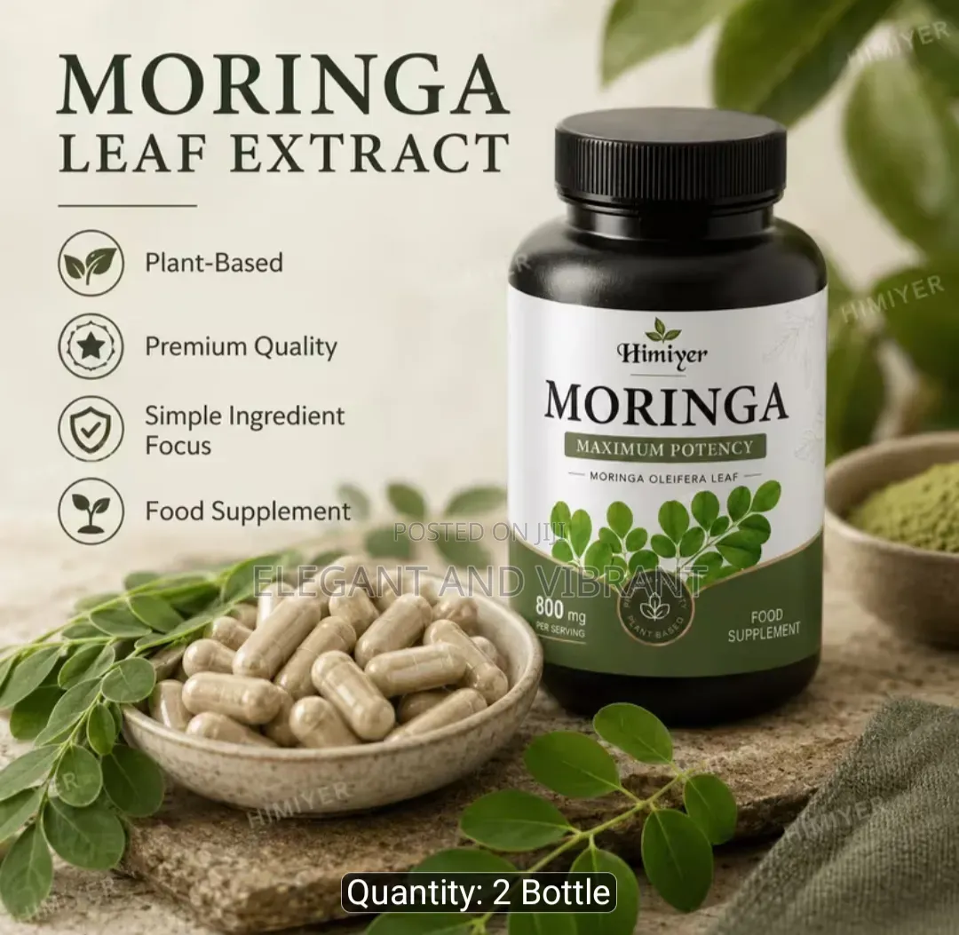 Moringa Capsules, 800mg, 60 Capsules