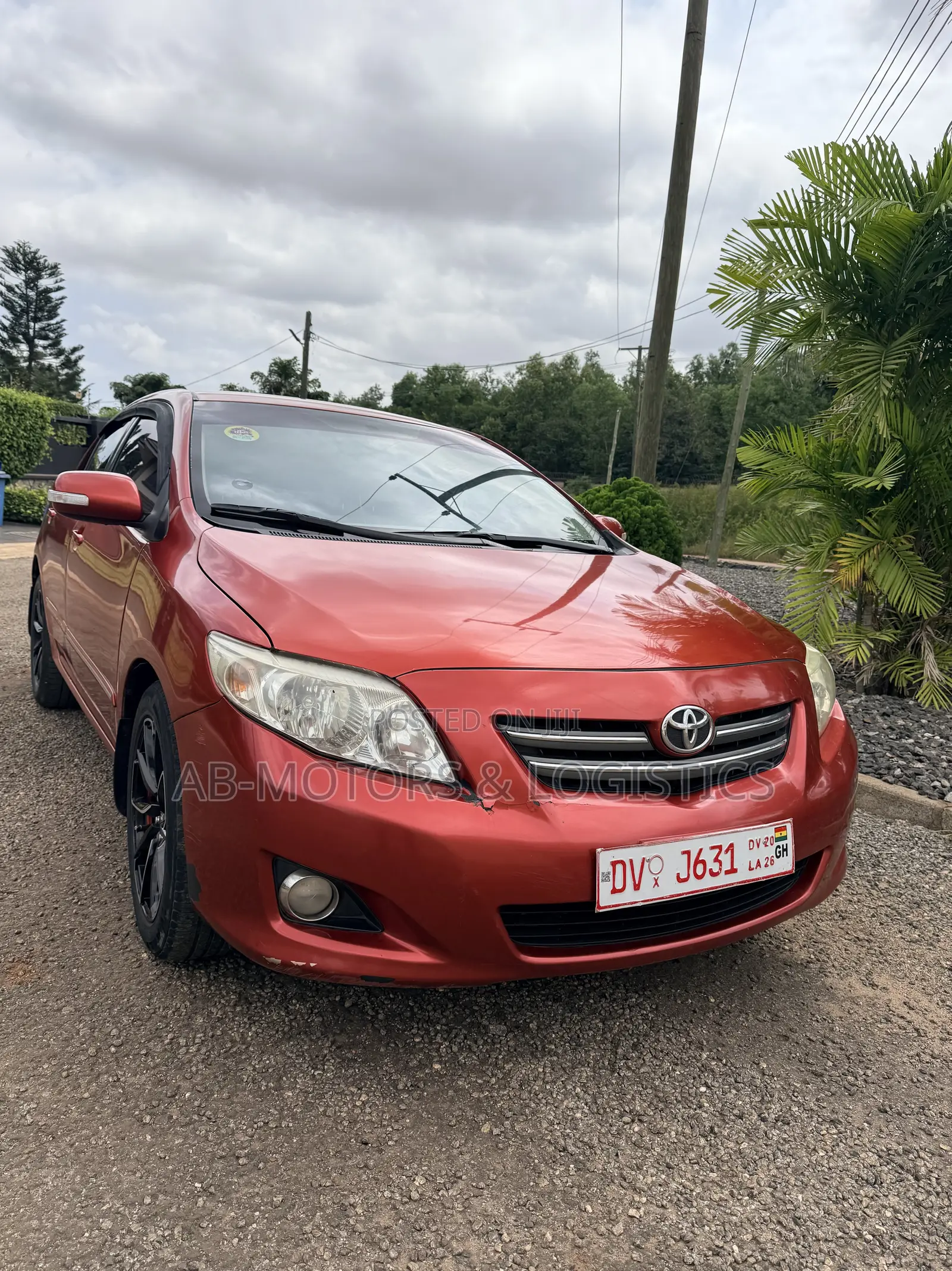 Toyota Corolla Altis 2010 Maroon