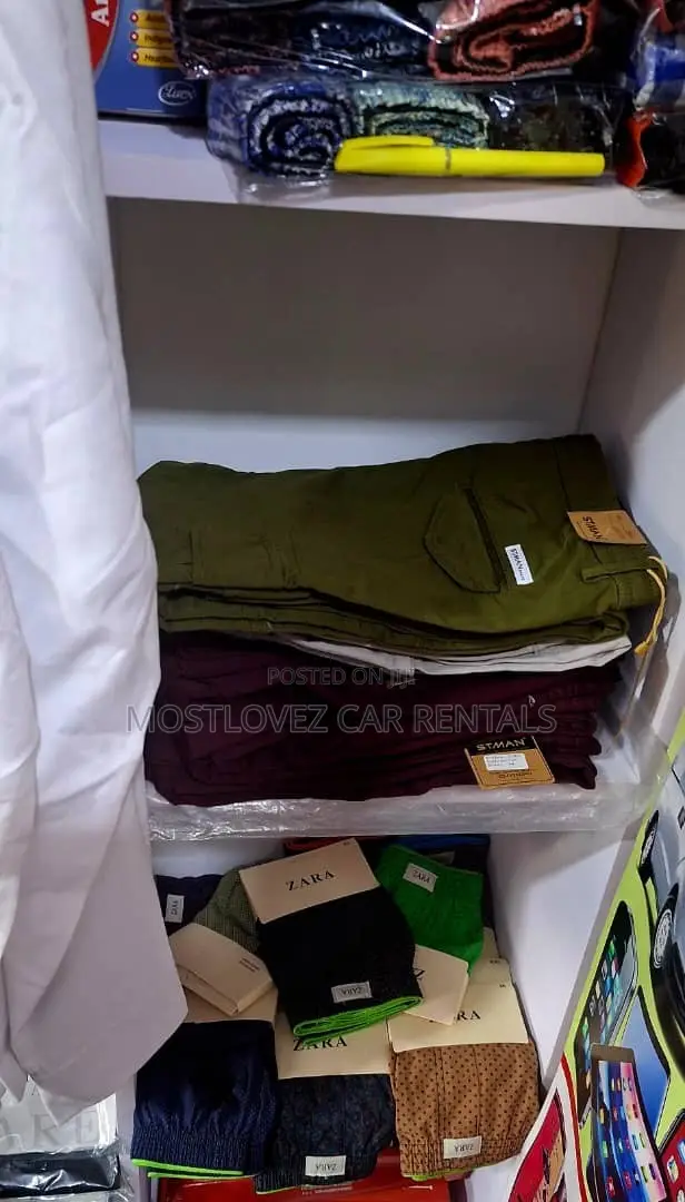 Khaki Size Pockets Trousers for Sale Waist Size 32,34,40