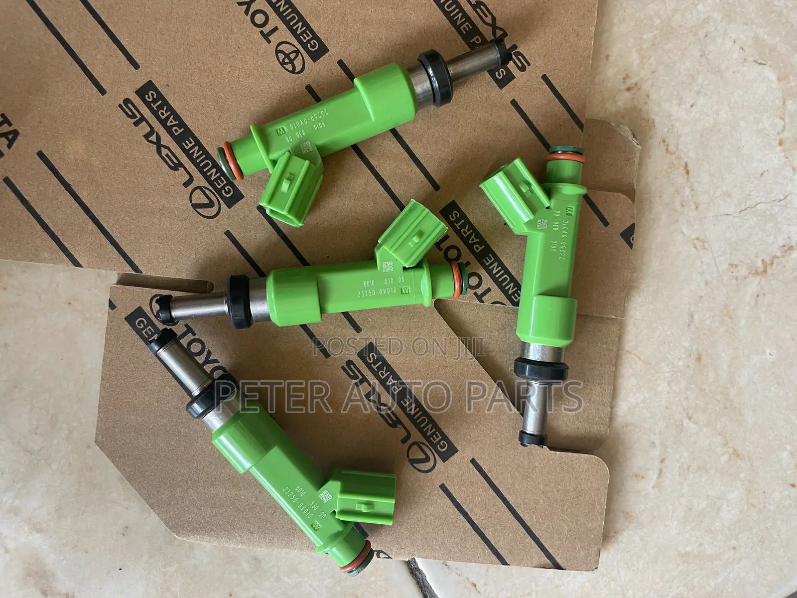 Toyota Highlander 2012-16 Fuel Injectors, 4 Set. Original Japan.