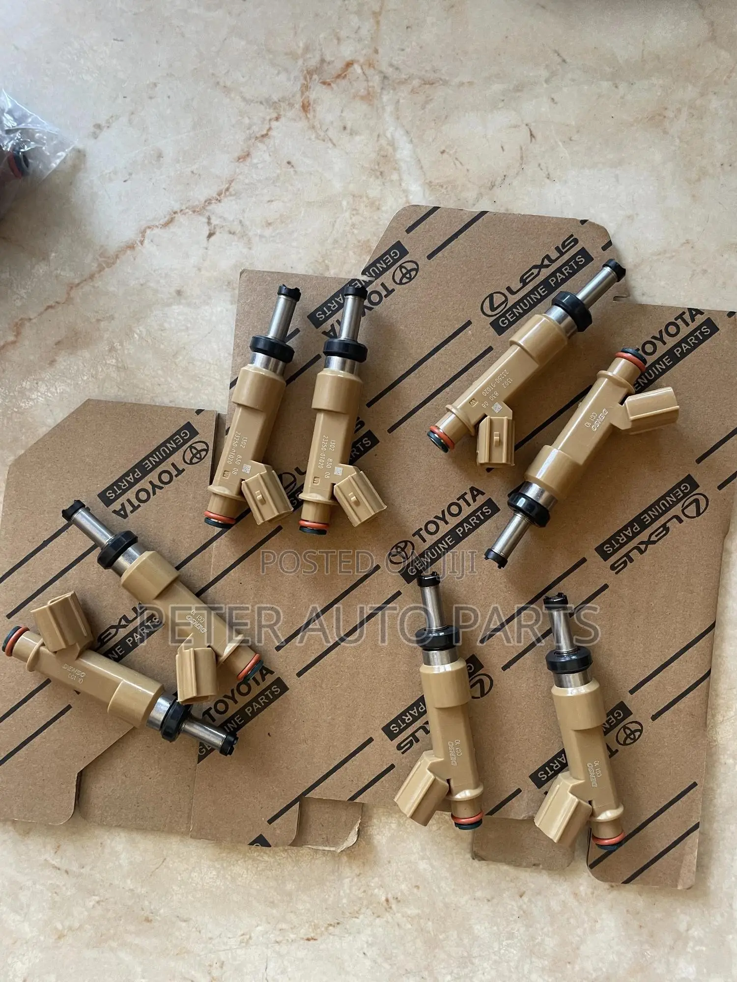 Pontiac Vibe 2009-15 Fuel Injectors, 4 Set. Original Japan.