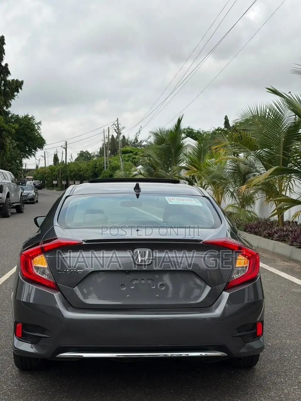 Honda Civic EX-L Sedan 2019 Gray