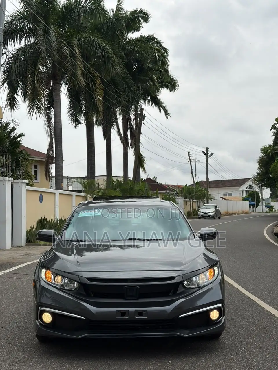 Honda Civic EX-L Sedan 2019 Gray