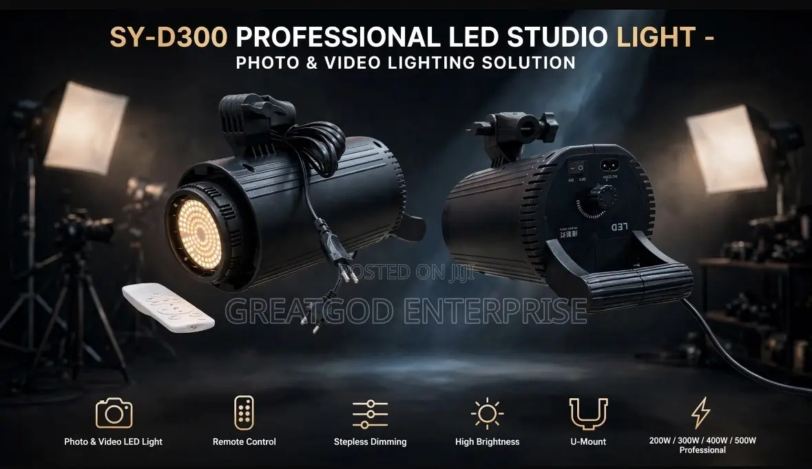 SY-D300 Professional LED Photo & Video Light