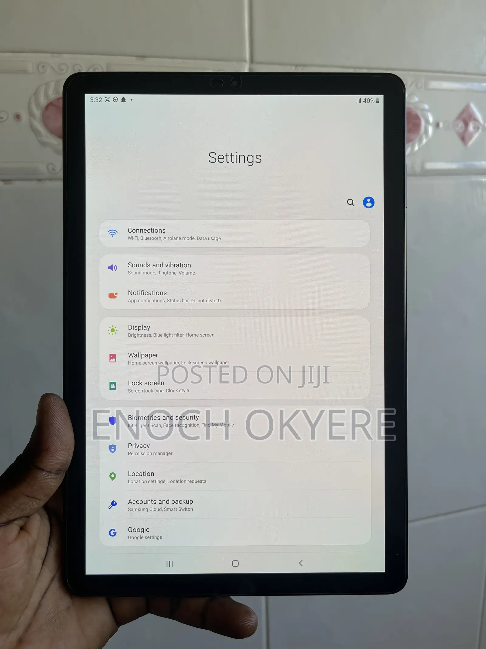 Samsung Galaxy Tab S4 32 GB Black