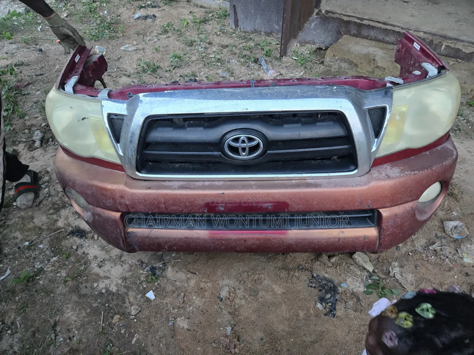 Front Cut of Toyota Tacoma