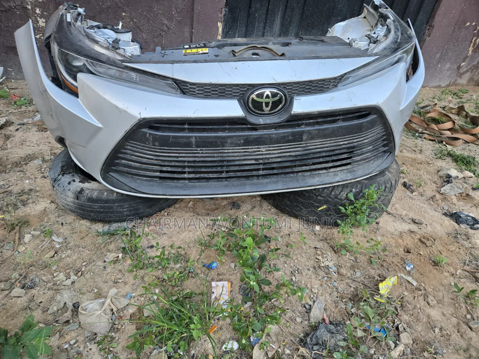 Front Cut Toyota 2020 Upward