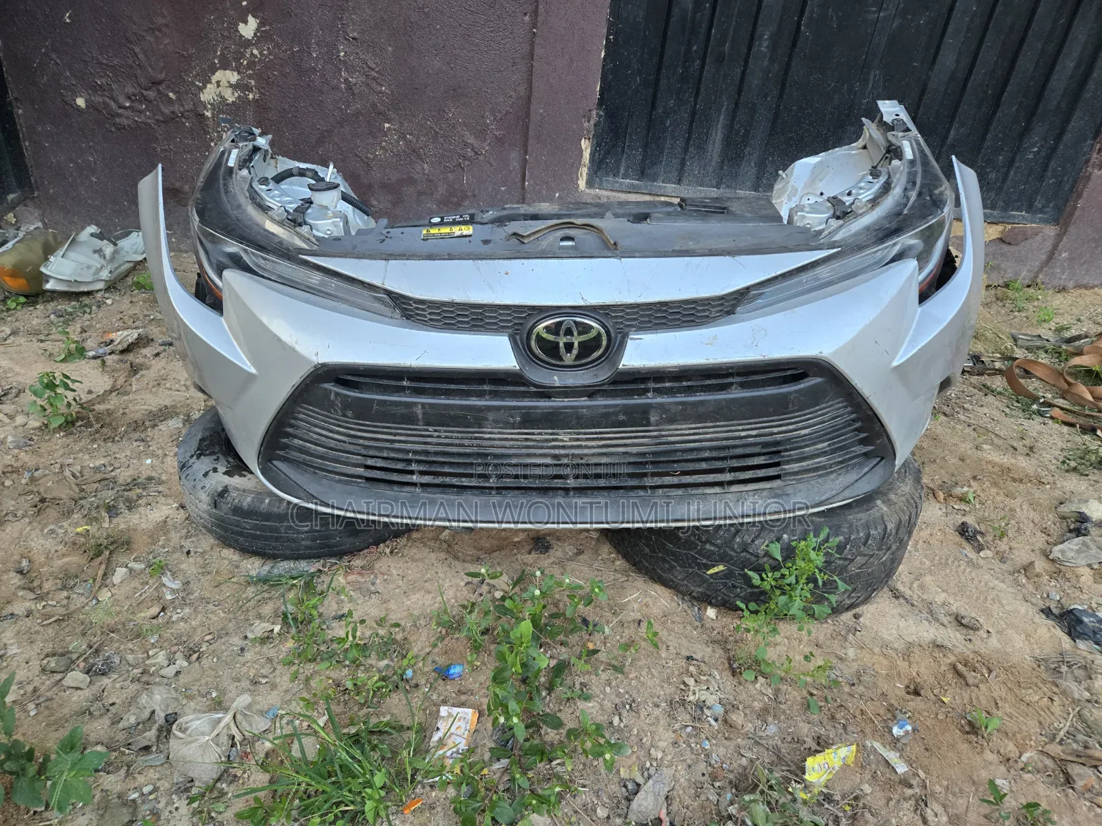 Front Cut Toyota 2020 Upward