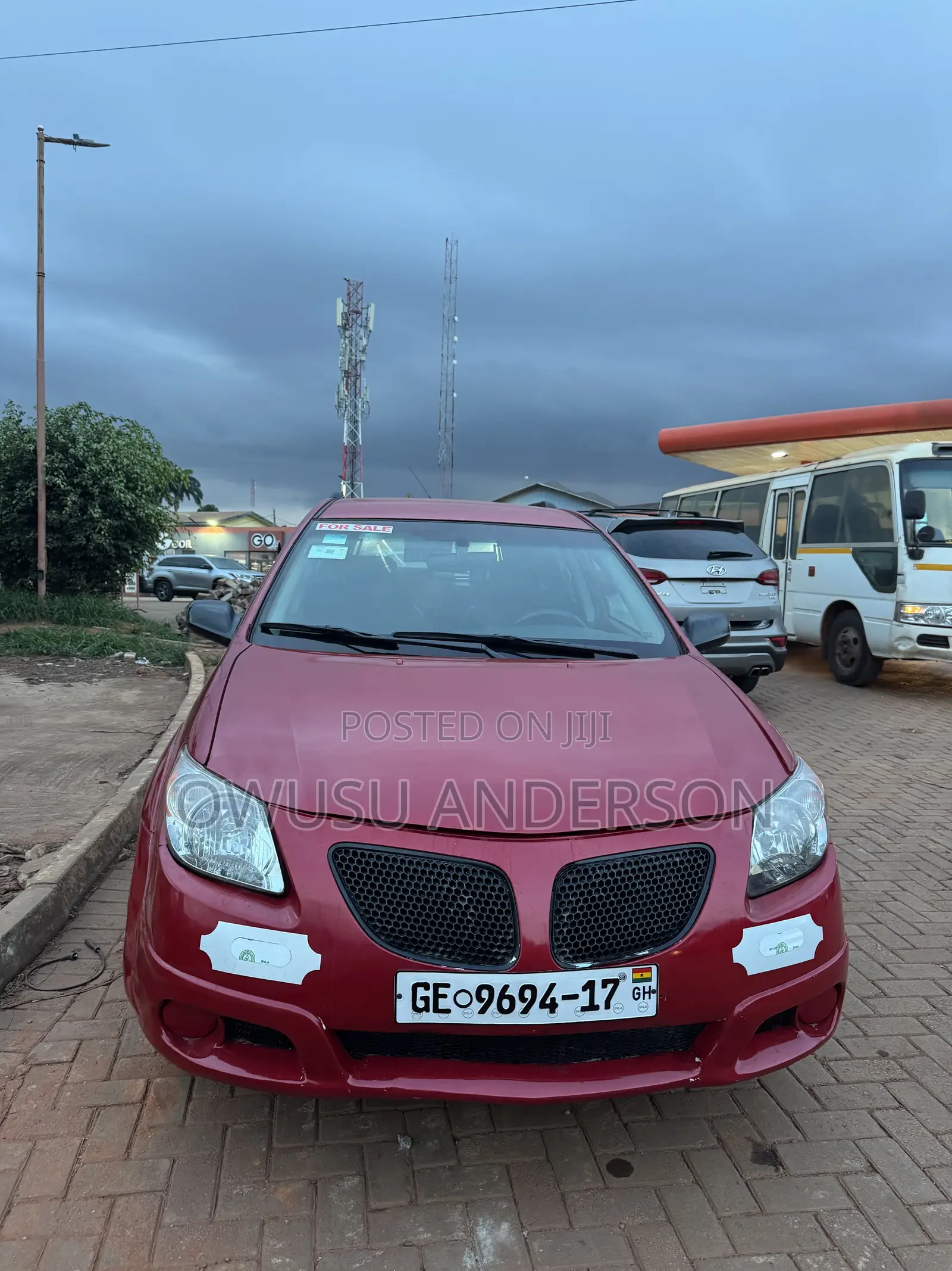 Pontiac Vibe 2008 Red