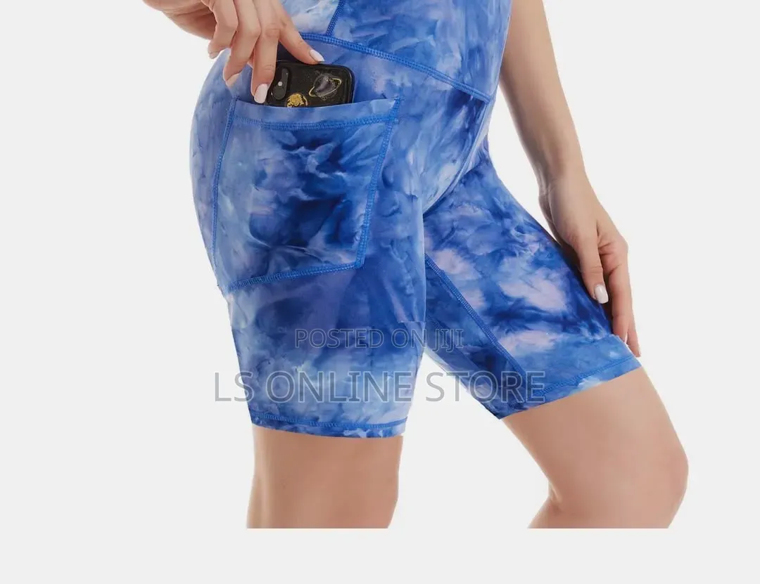 Biker Shorts With Side Pocket