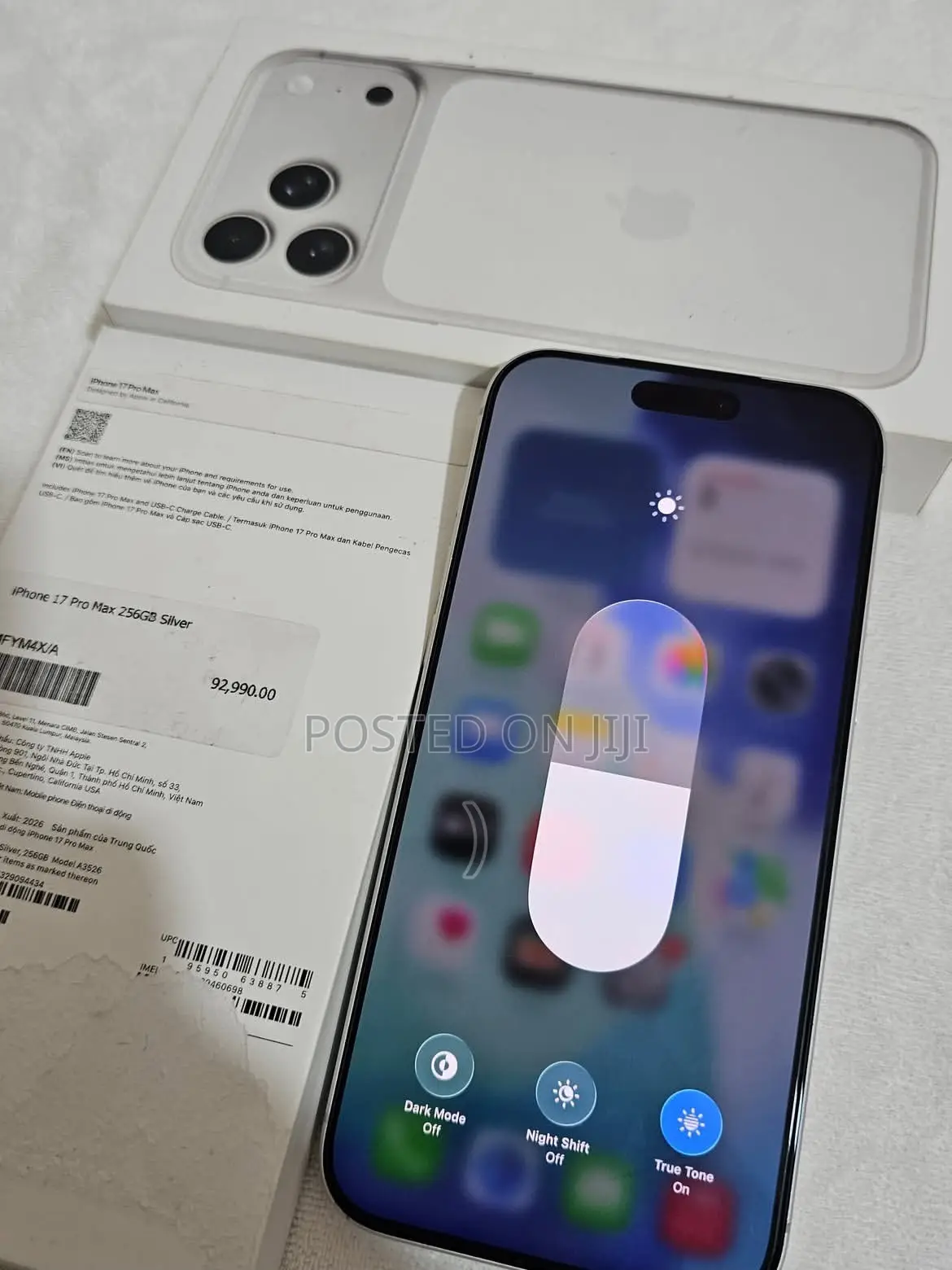 Apple iPhone 17 Pro Max 256 GB Silver