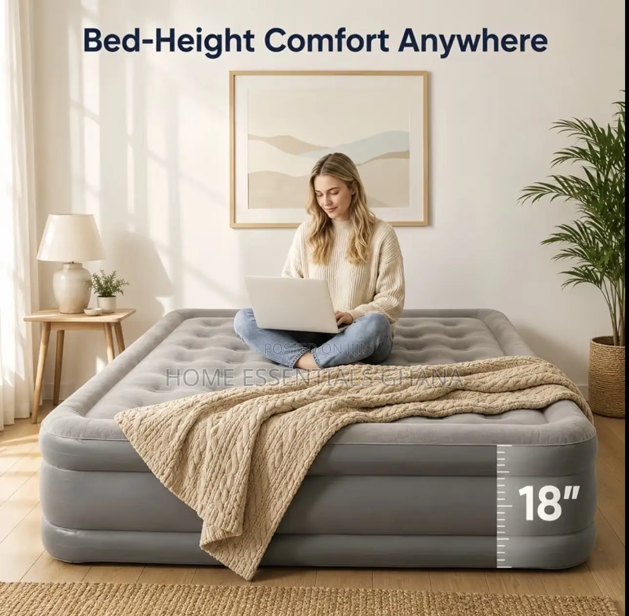 Quality Double Inflatable Mattress Comfortable Durable