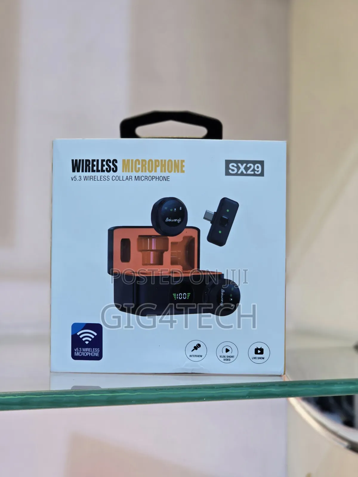 Universal Wireless Microphone for Smartphone Android and iPhone