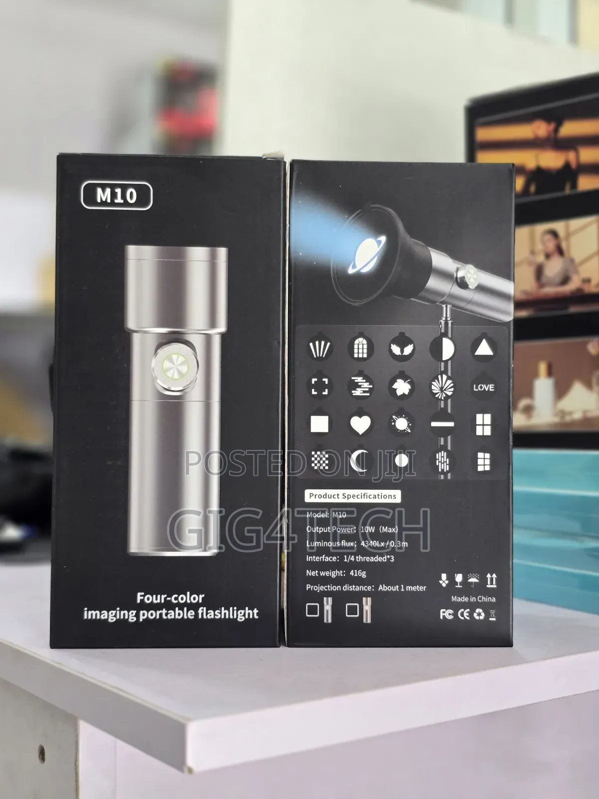 Four Color Imaging Portable Flashlight M10 Snoot