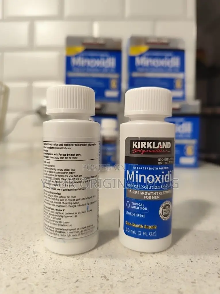 Kirkland Minoxidil 5% Topical Solution | Hair Beard Growth.