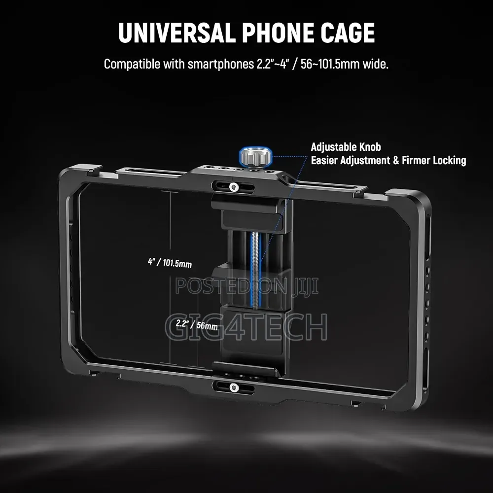 NEEWER Universal Phone Cage Video Rig With Side Handle