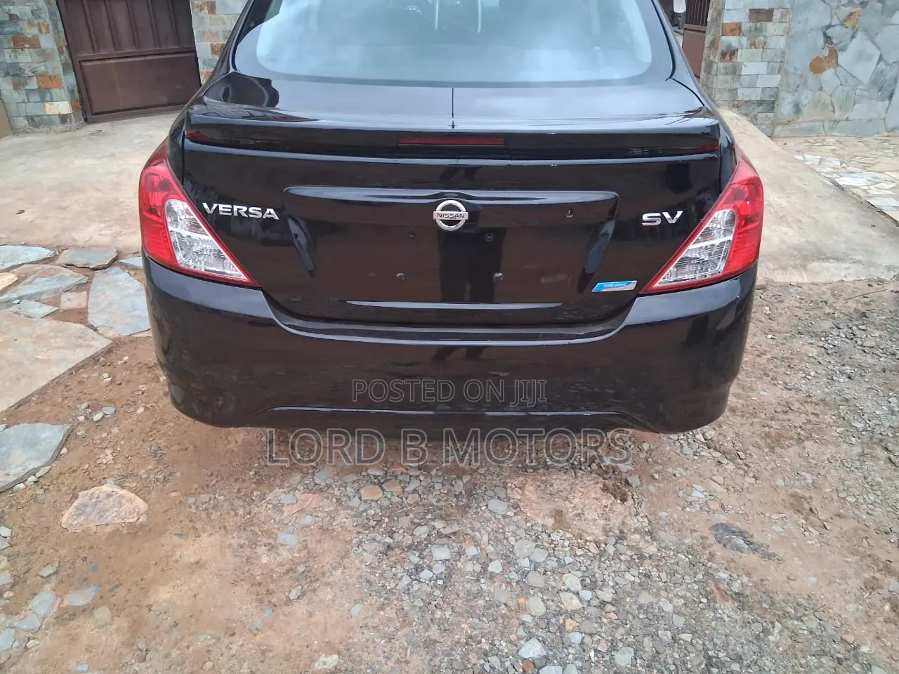 Nissan Versa 2017 Black