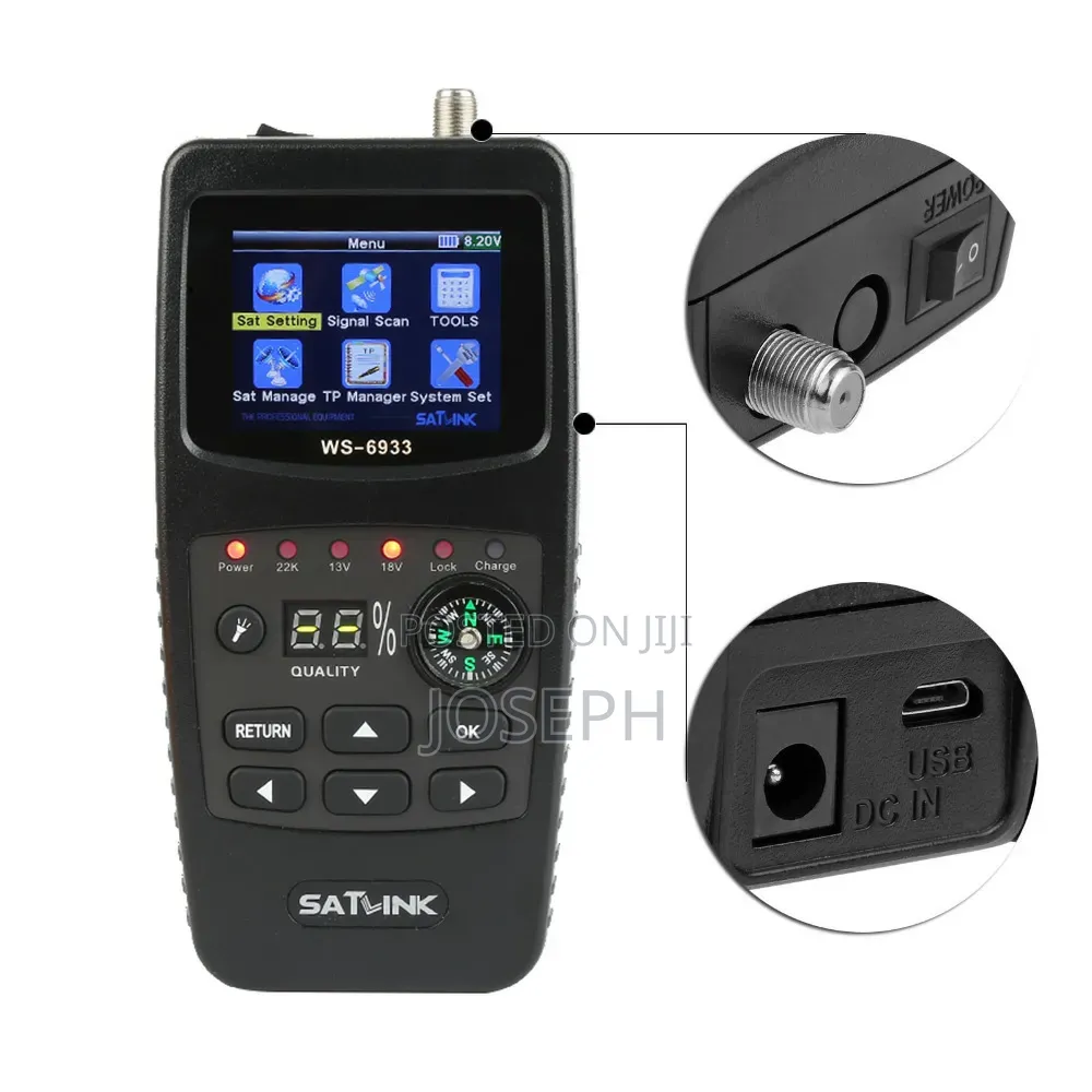 Satellite Finder Yellow