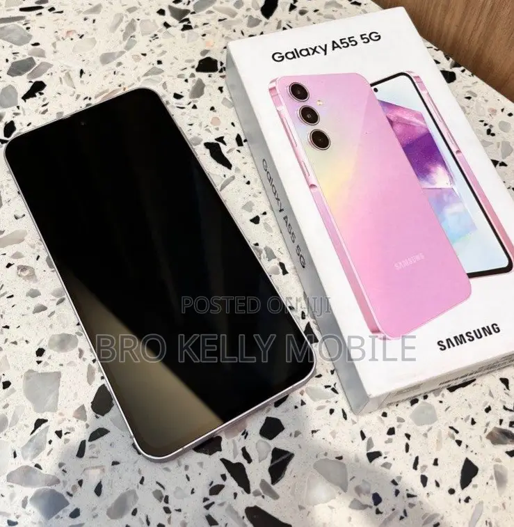 New Samsung Galaxy A55 256 GB Pink