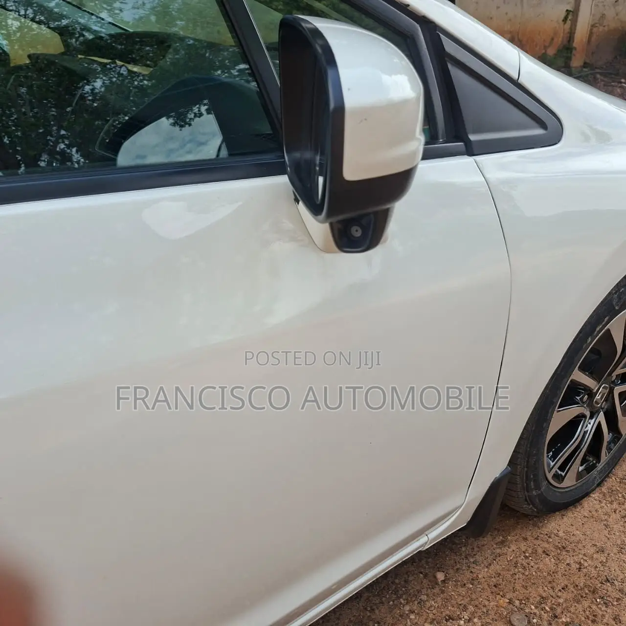 Honda Civic EX 4dr Sedan (1.8L 4cyl CVT) 2015 White