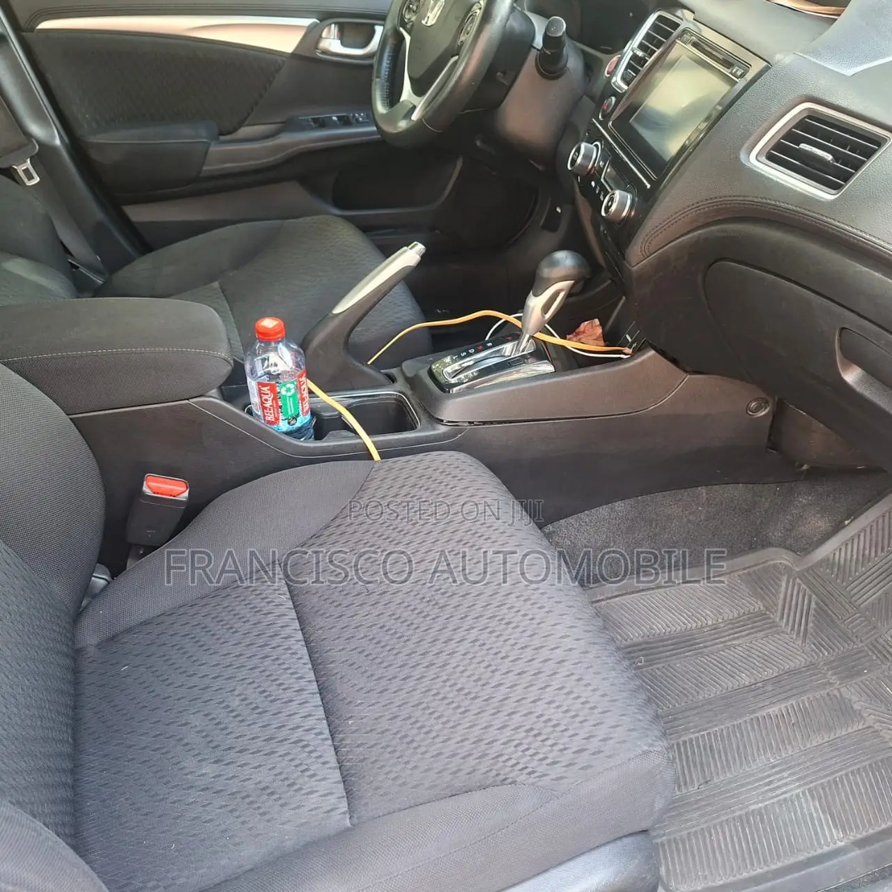 Honda Civic EX 4dr Sedan (1.8L 4cyl CVT) 2015 White
