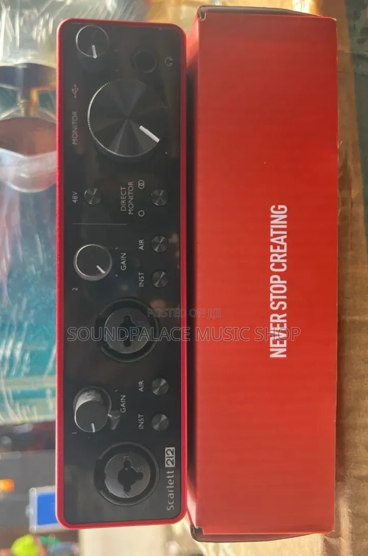 Focusrite Scarlett 2i2 3rd Gen USB Audio Interface