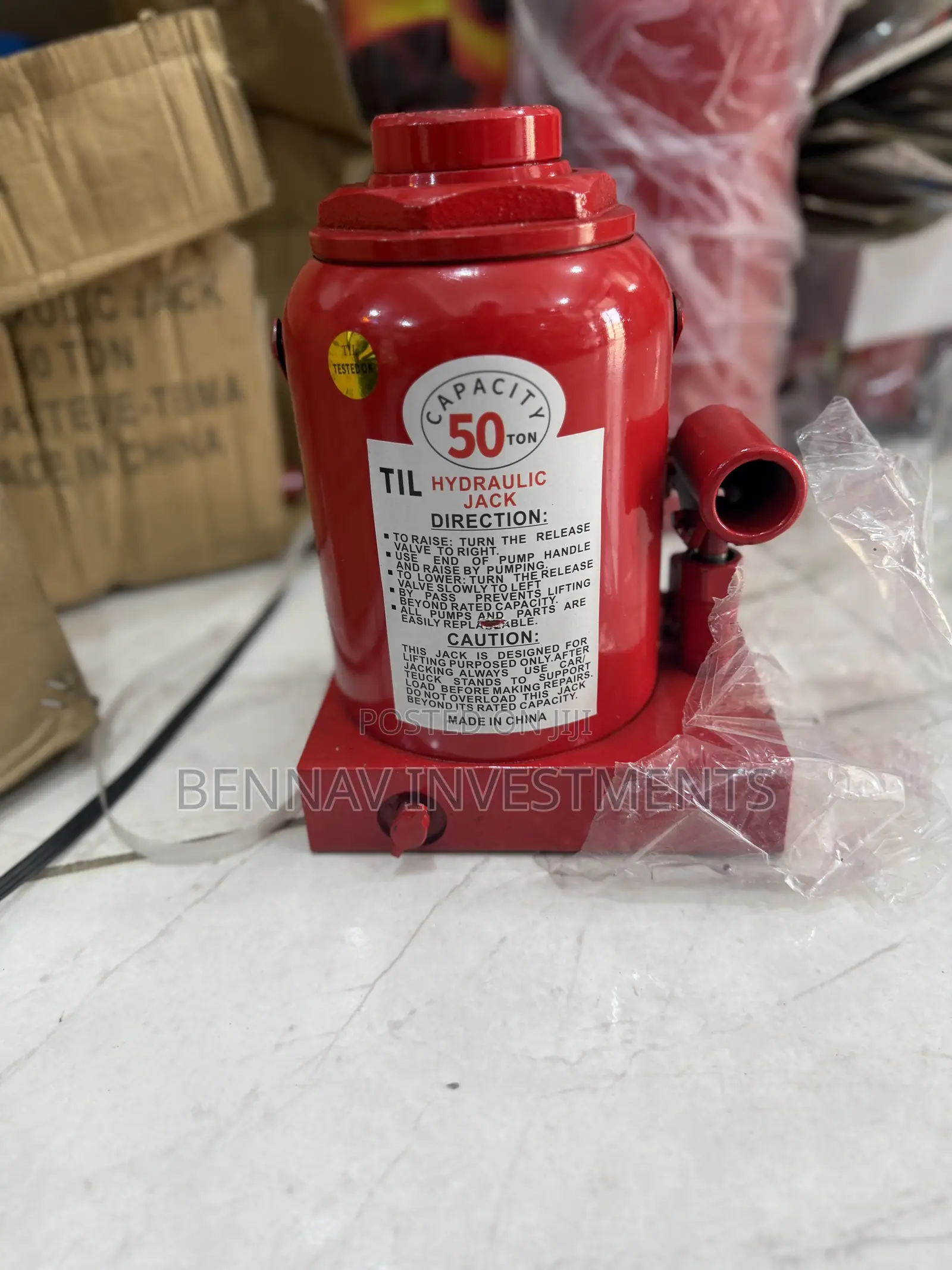 50Ton Heavy Duty Hydraulic Jack