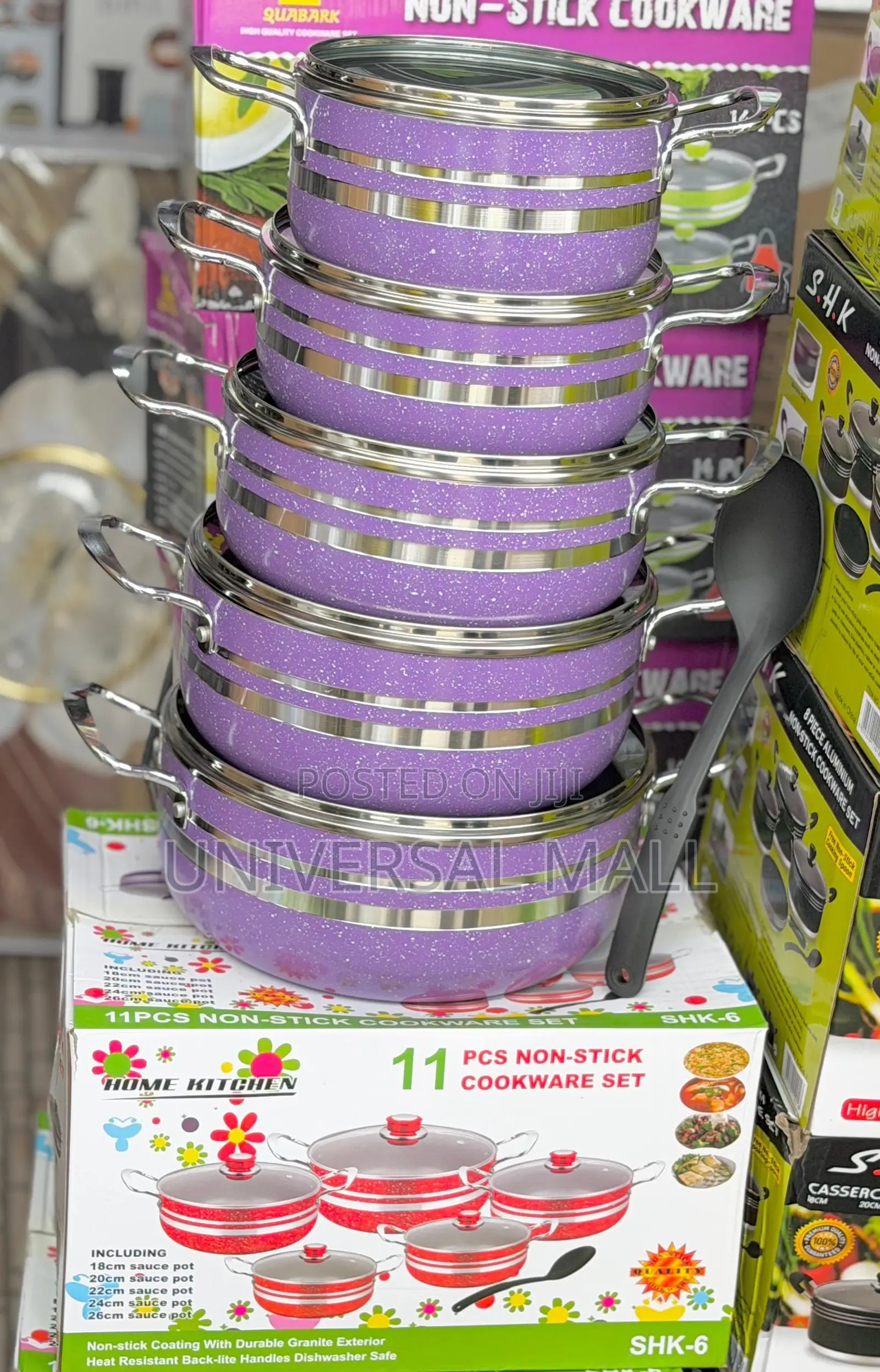 11 Pieces Non-Stick Cookware