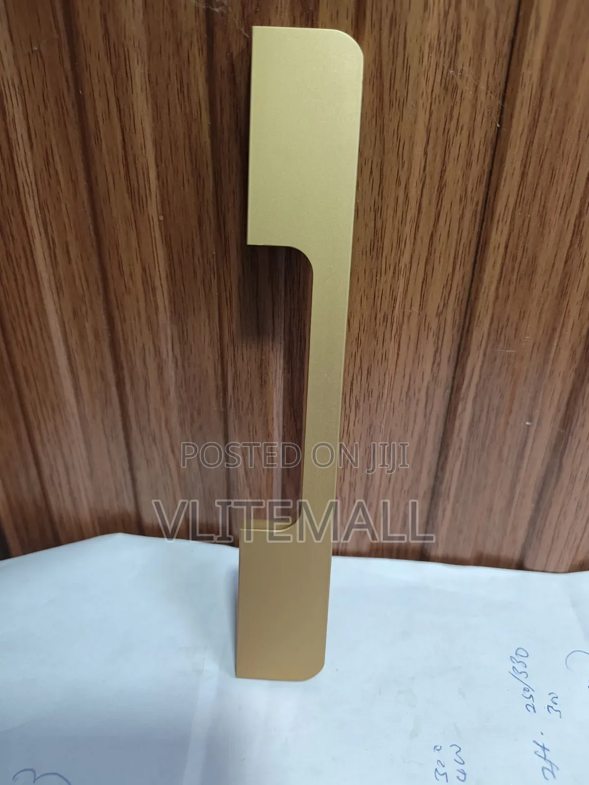 Brass Cabinet Pull Handle Gold 180mm