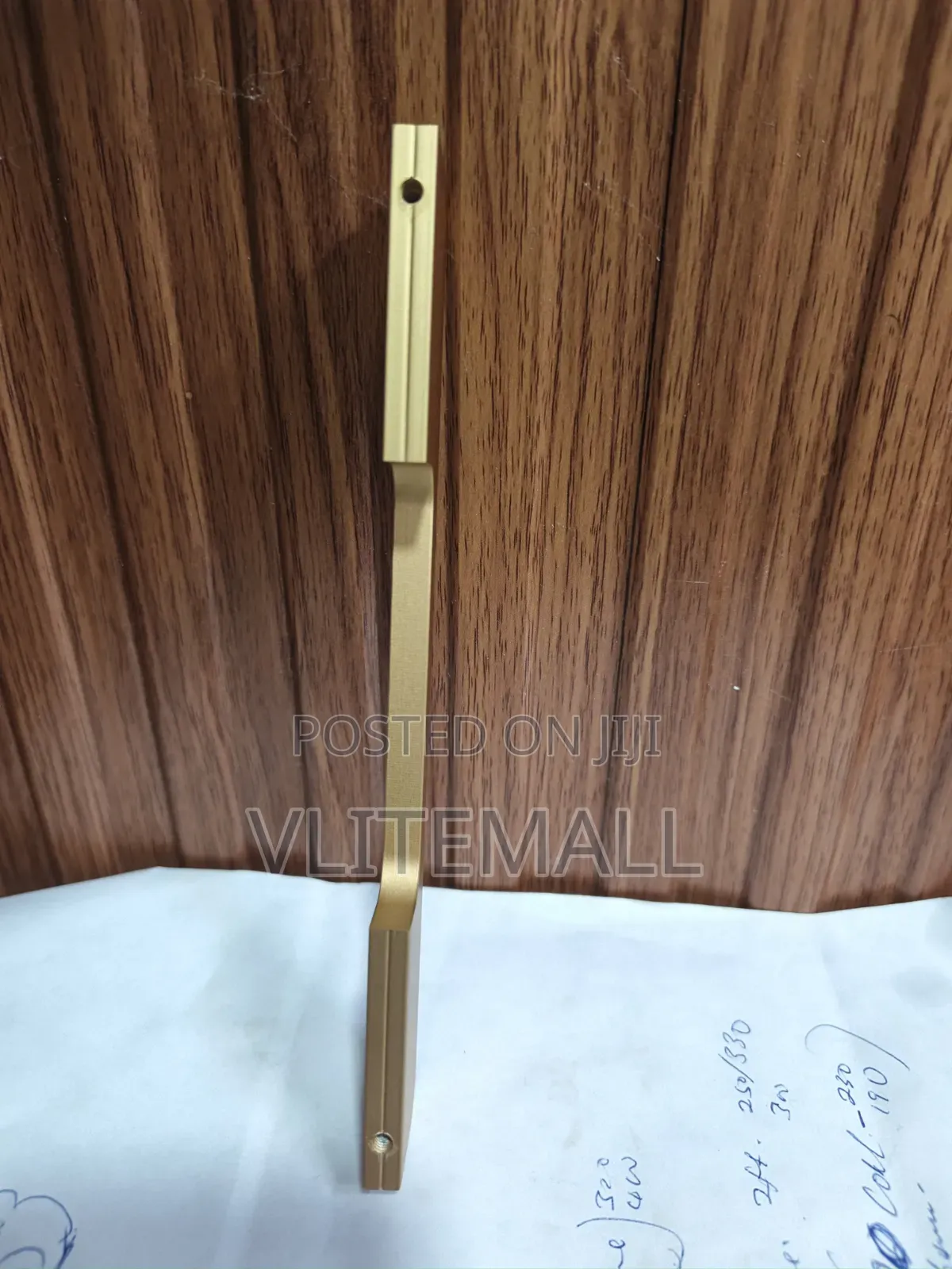 Brass Cabinet Pull Handle Gold 180mm