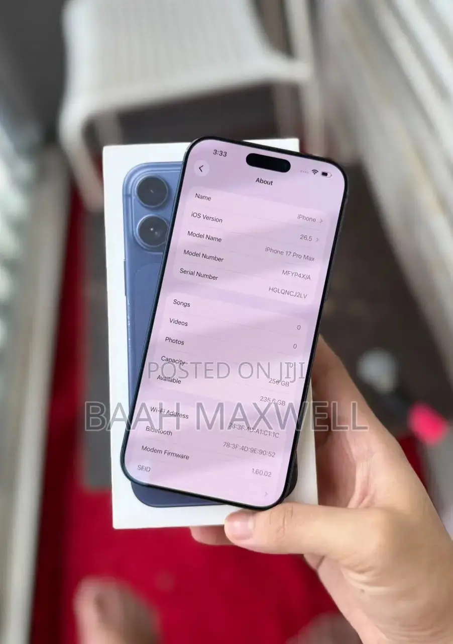 Apple iPhone 17 Pro Max 512 GB Blue