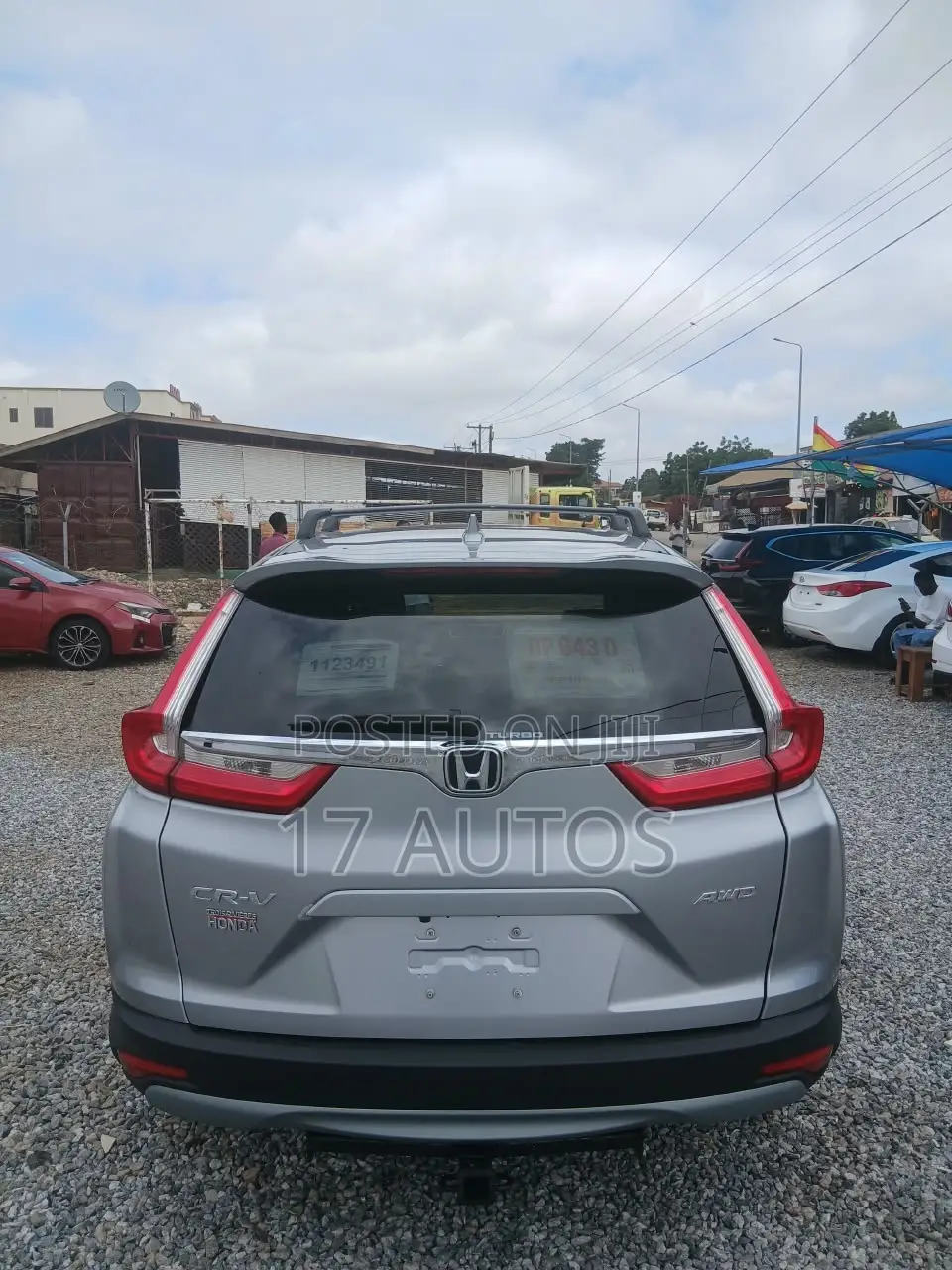Honda CR-V EX AWD 2018 Silver