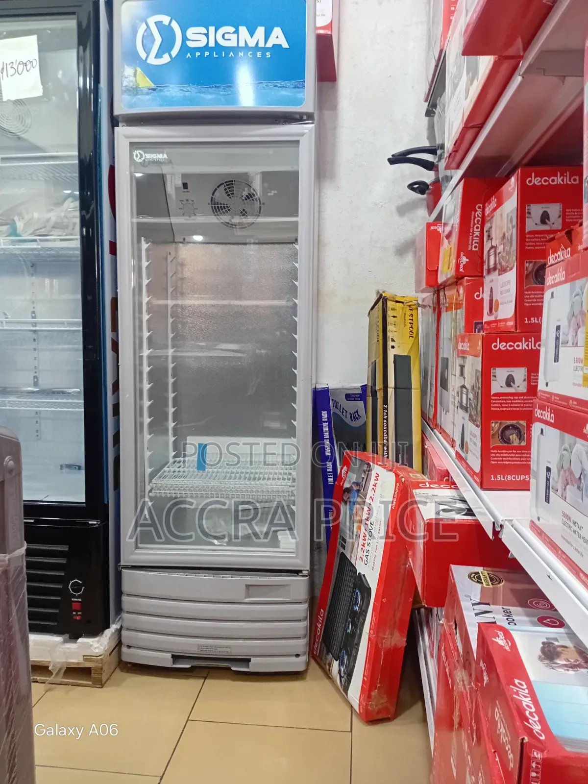 Sigma Display Fridge 260L – Attractive Design With Powerful 260L