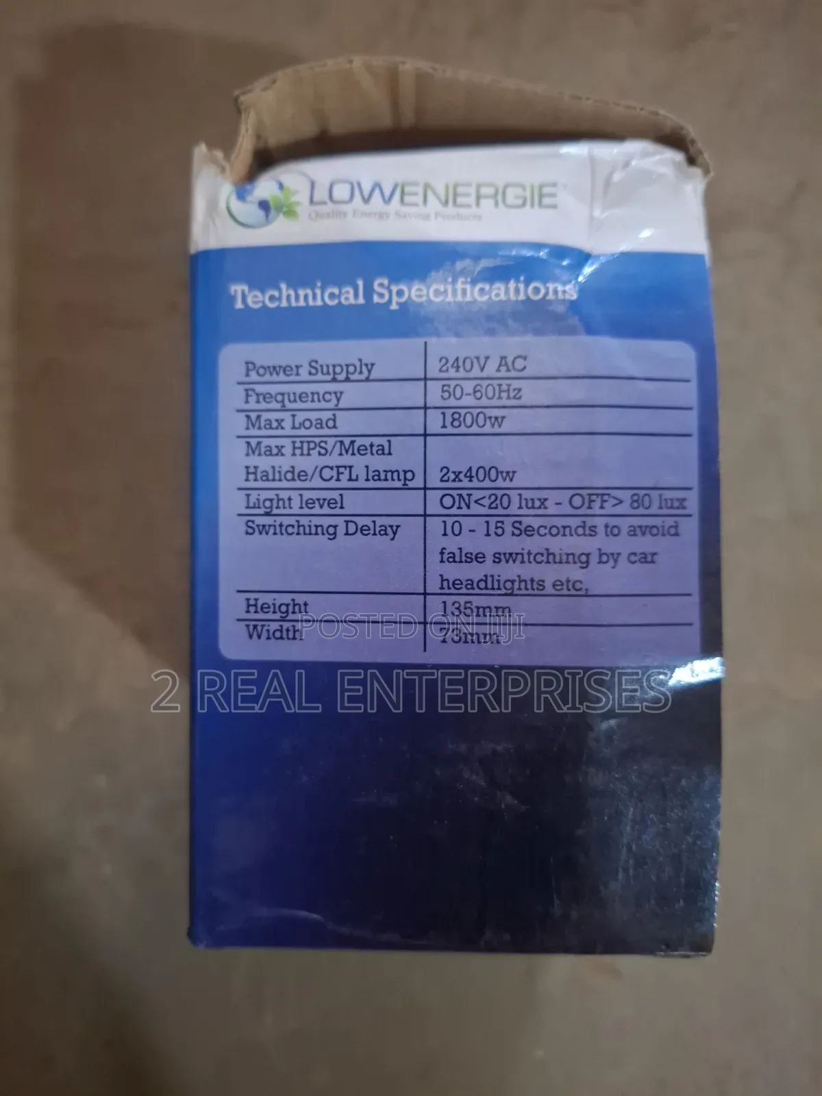 Lowenergie Outdoor Dusk to Dawn Auto-Light Switch Photocell Sensor