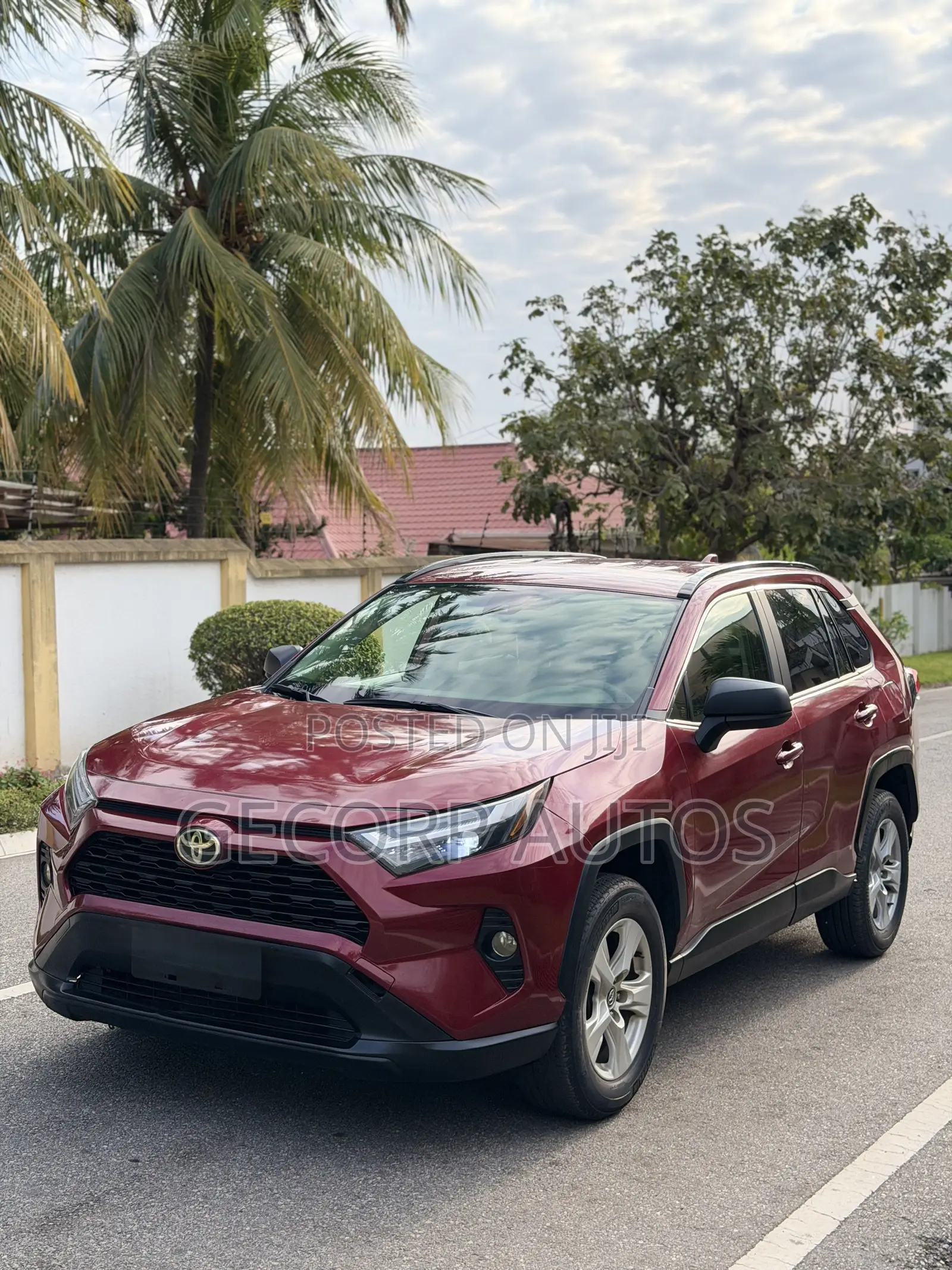 Toyota RAV4 LE AWD 2019 Red