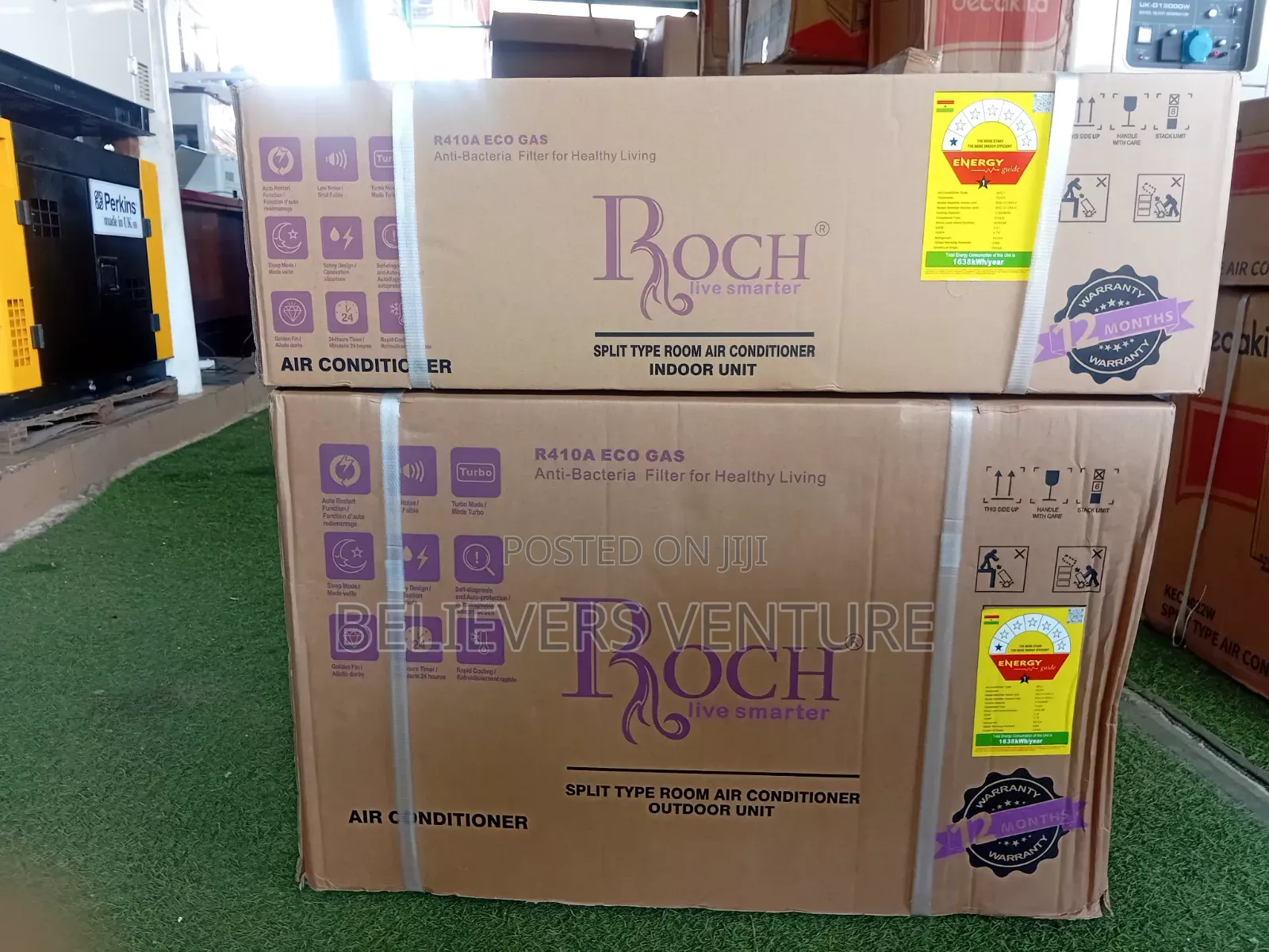 Roch 1.5HP Air Conditioner – Quality Cooling at Its Best 1.5HP AC