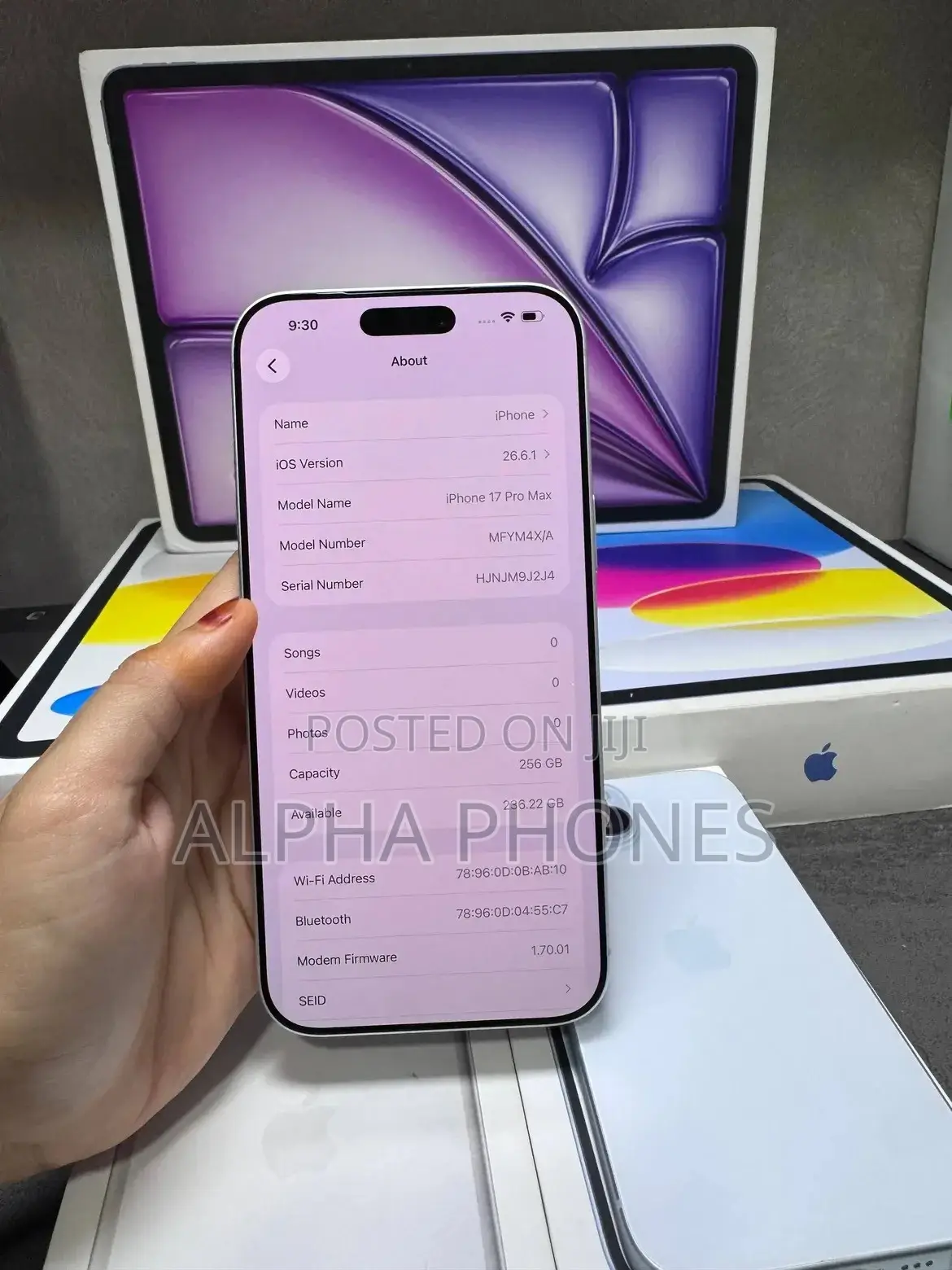 Apple iPhone 17 Pro Max 512 GB Silver