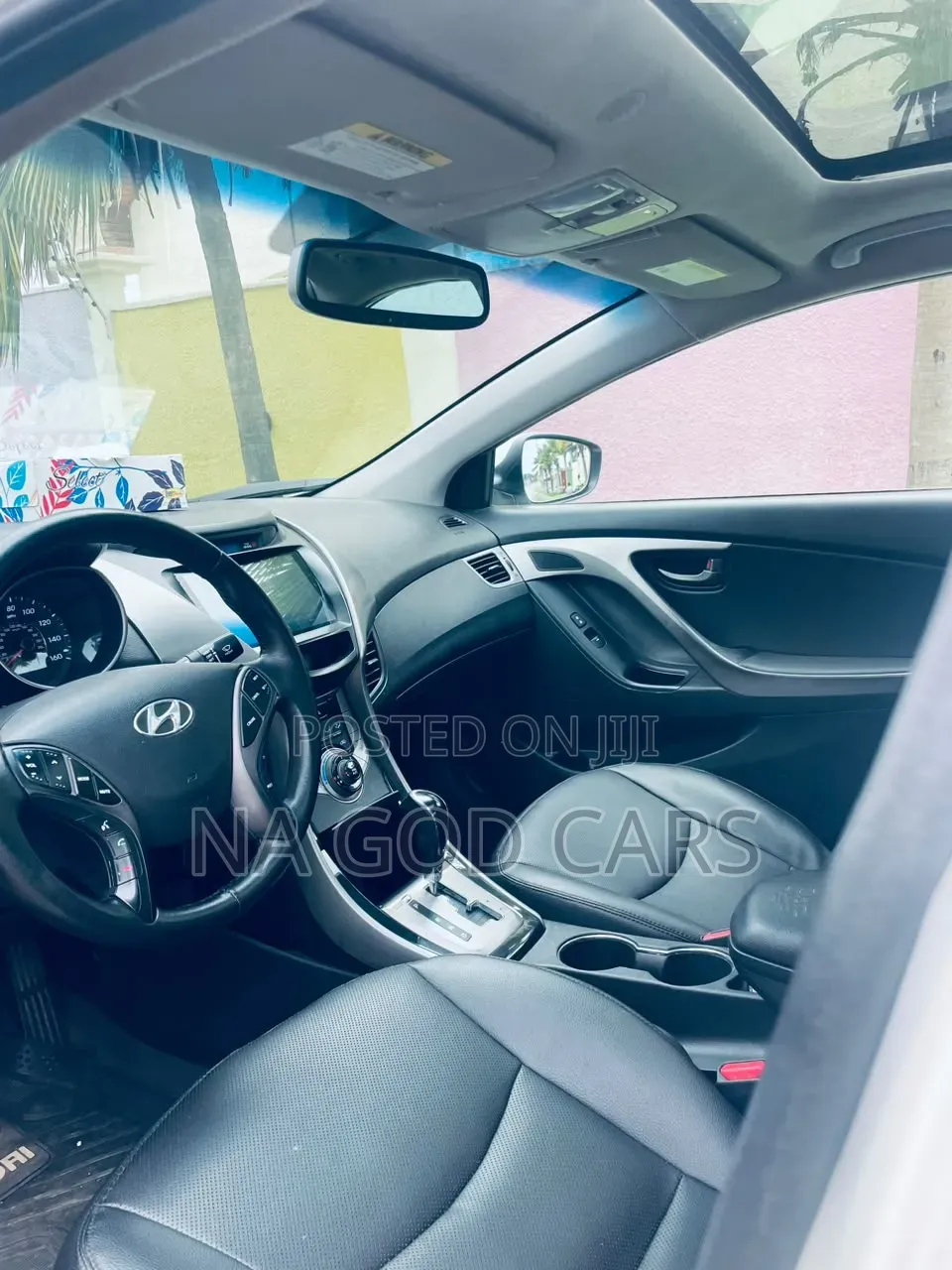 Hyundai Elantra Limited Sedan FWD (1.8L 4cyl 6A) 2013 White