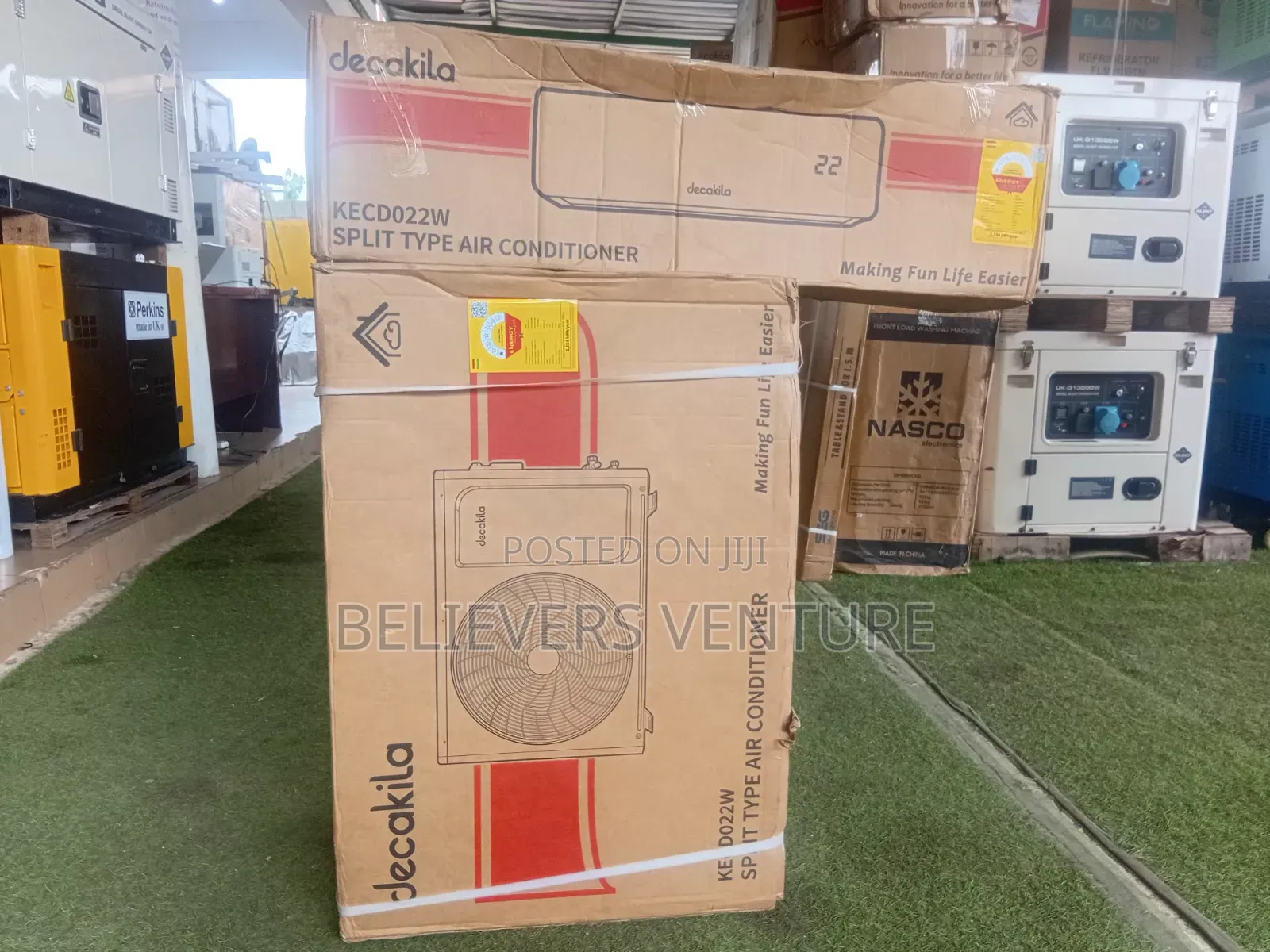 Decakila 2.0HP AC – Fast Cooling Reliable Performance 2.0hp AC
