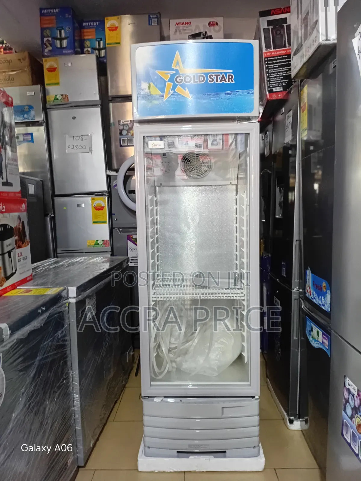 Gold Star Glass Display Fridge 229L – Quality Cooling You Can 229L