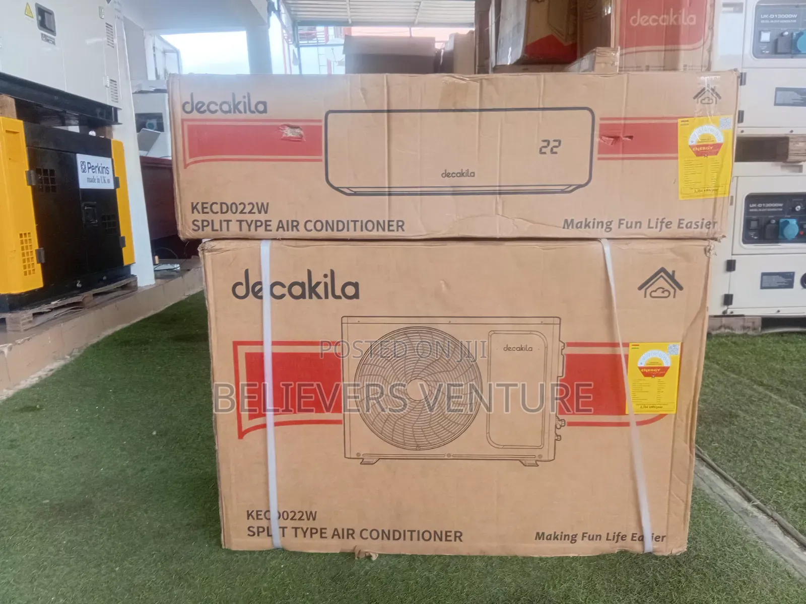 Decakila 2.0HP Split AC – Powerful, Efficient Comfortable 2.0hp AC