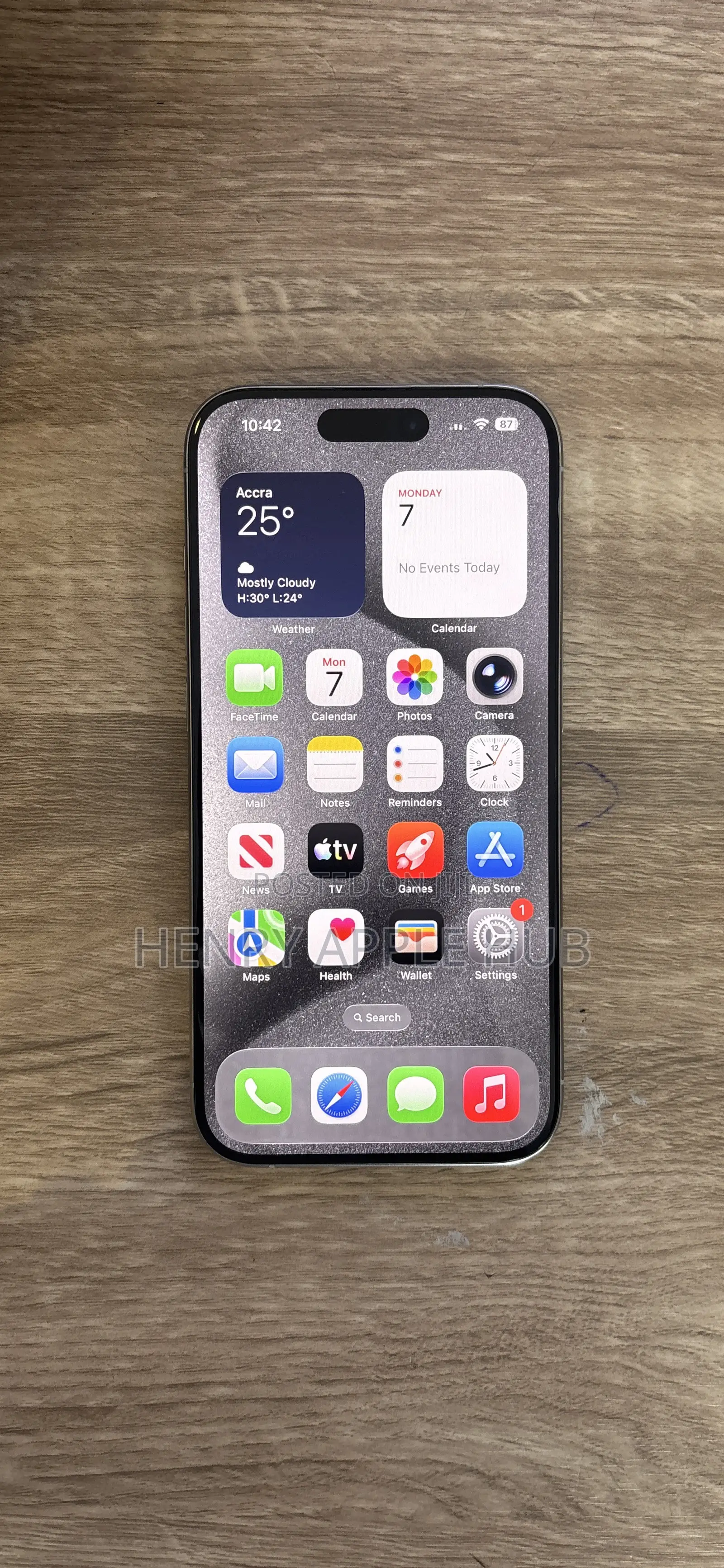 Apple iPhone 15 Pro 256 GB White