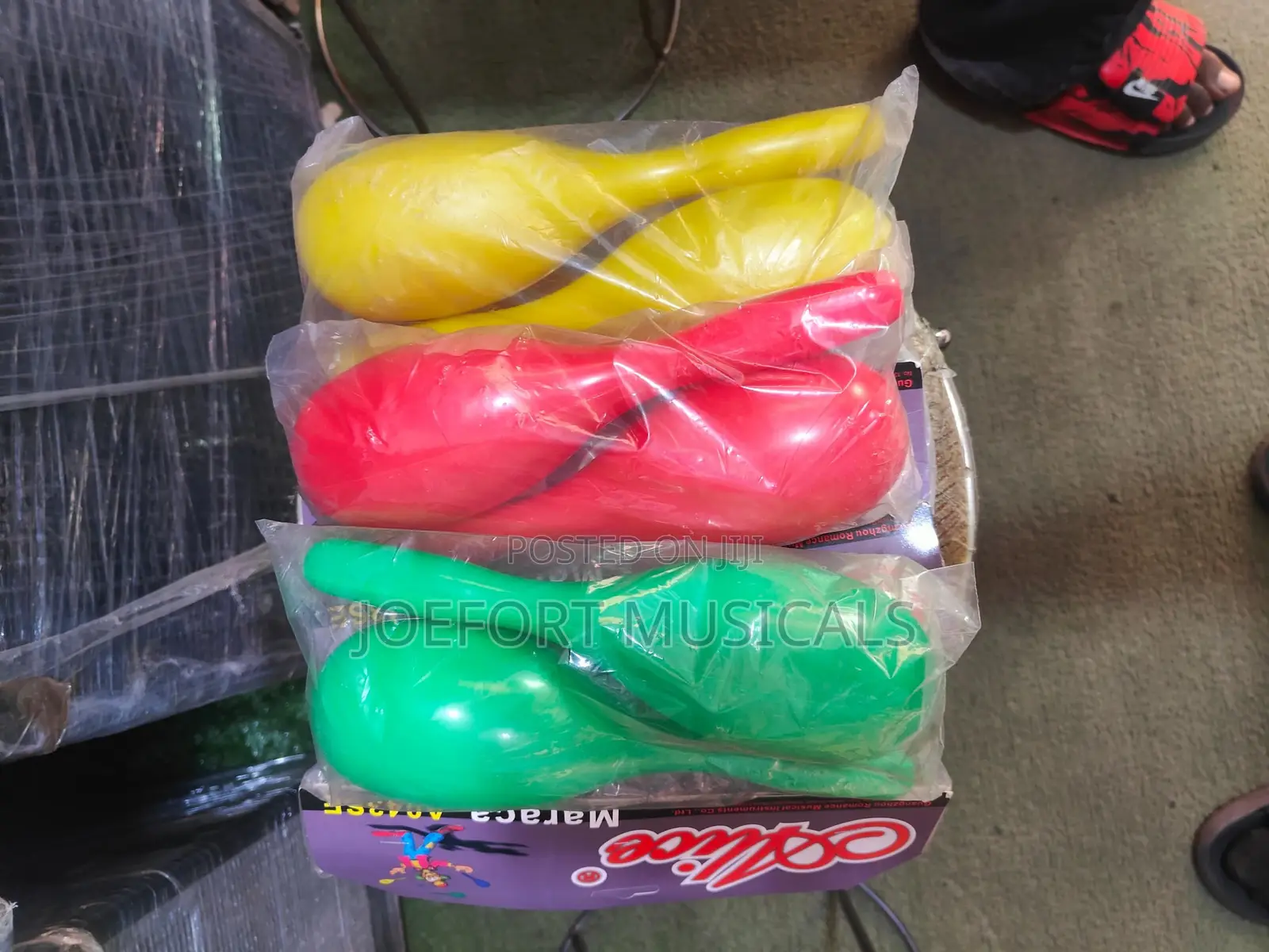 Plastic Maracas
