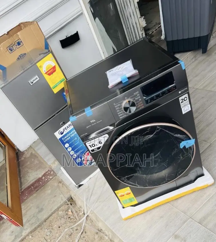 Get Sleek TCL 10.5kg Front Load Washing Dry(Gray)